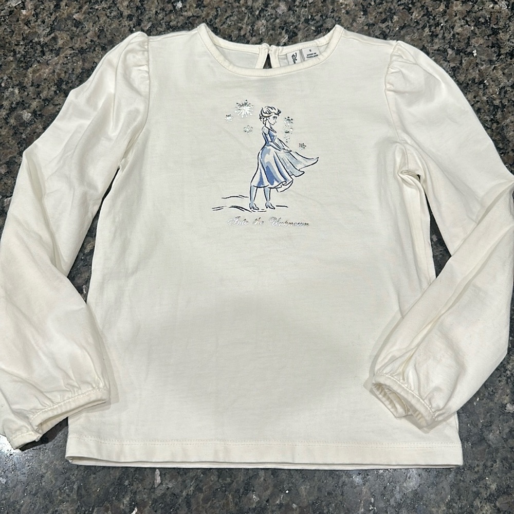 Janie and Jack Frozen shirt